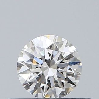 0.3 Carat Round H VVS1 EX GIA Natural Diamond