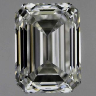 0.75 Carat Emerald E IF - EX GIA Natural Diamond