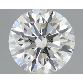 0.34 Carat Round I VS1 EX VG GIA Natural Diamond