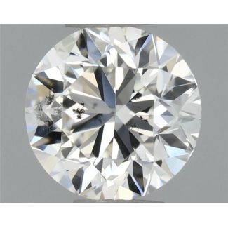 0.5 Carat Round H SI2 VG EX GIA Natural Diamond