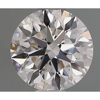 0.8 Carat Round F VVS1 EX GIA Natural Diamond