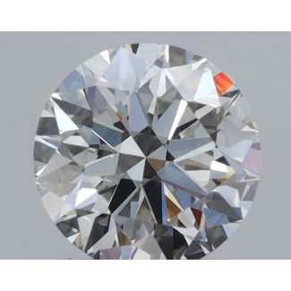 1.0 Carat Round H VS1 EX GIA Natural Diamond