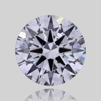 0.5 Carat Round D SI1 EX GIA Natural Diamond