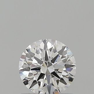 0.64 Carat Round D VS2 EX GIA Natural Diamond