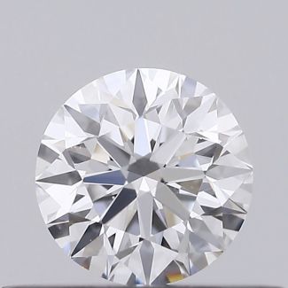 0.30 Carat Round D VS1 EX GIA Natural Diamond