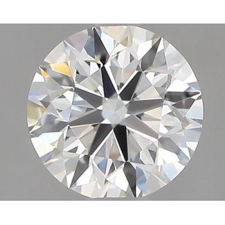 0.52 Carat Round G VS1 EX GIA Natural Diamond