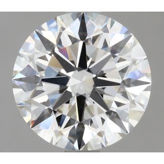 1.7 Carat Round H VS2 EX GIA Natural Diamond