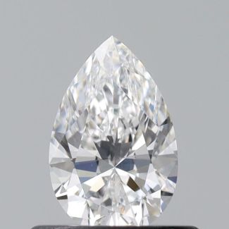 0.43 Carat Pear D VS1 - EX VG GIA Natural Diamond