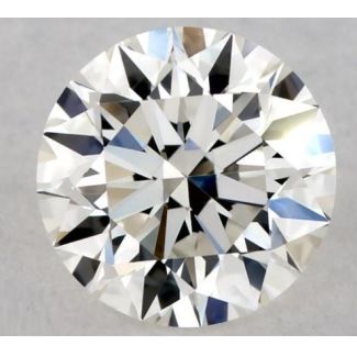 0.32 Carat Round H VVS2 EX GIA Natural Diamond