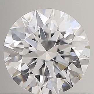 0.50 Carat Round D SI2 EX GIA Natural Diamond