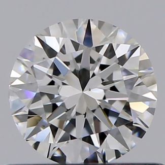 0.50 Carat Round E VS1 VG EX GIA Natural Diamond