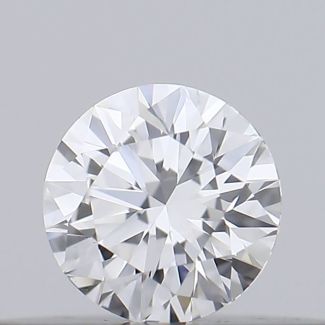 0.15 Carat Round D VS1 EX GIA Natural Diamond