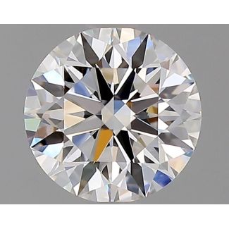 1.01 Carat Round E VVS2 EX GIA Natural Diamond