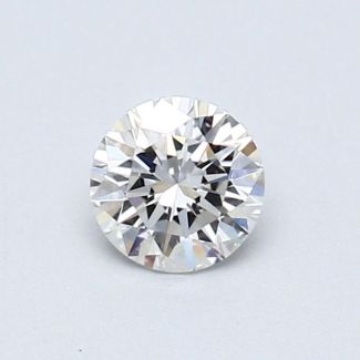 0.39 Carat Round G VVS2 VG EX GIA Natural Diamond