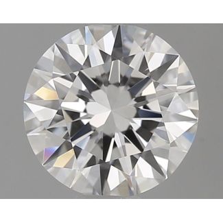 0.56 Carat Round D FL EX GIA Natural Diamond