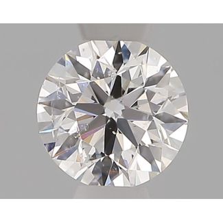 0.30 Carat Round G SI2 EX VG GIA Natural Diamond