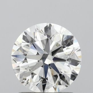 1.52 Carat Round I SI2 EX GIA Natural Diamond