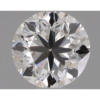 0.5 Carat Round E VS1 GD EX GIA Natural Diamond