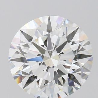 1.72 Carat Round E VVS2 EX GIA Natural Diamond