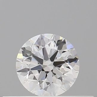 0.27 Carat Round D VVS1 EX GIA Natural Diamond