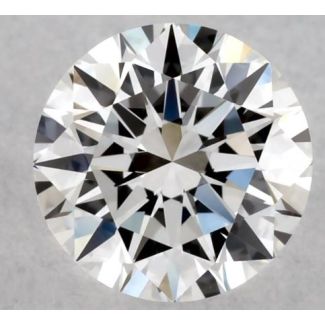 0.4 Carat Round E VVS2 EX GIA Natural Diamond