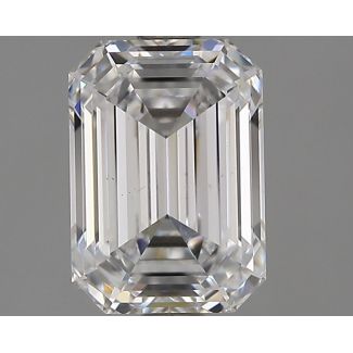 2.01 Carat Emerald D VS1 - EX VG GIA Natural Diamond