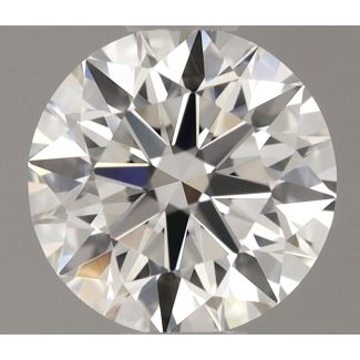 0.4 Carat Round H VS1 EX GIA Natural Diamond