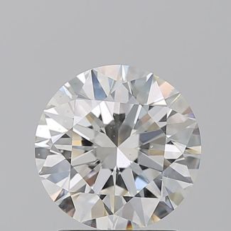 2.01 Carat Round G SI1 EX GIA Natural Diamond