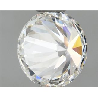 0.7 Carat Round F VVS2 VG EX GIA Natural Diamond