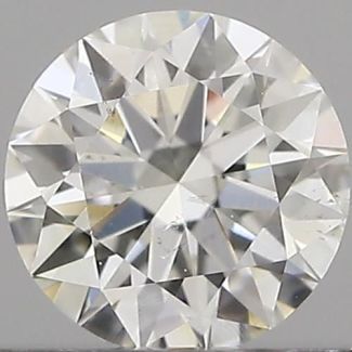 0.31 Carat Round F SI1 EX VG GIA Natural Diamond