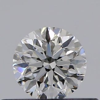 0.30 Carat Round F VVS2 VG GIA Natural Diamond