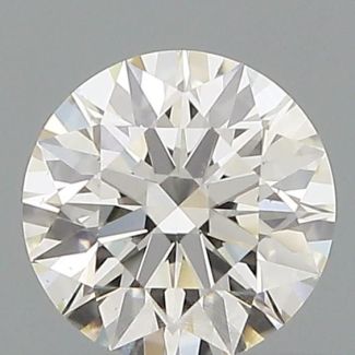 0.31 Carat Round J VS1 EX GIA Natural Diamond