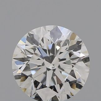 0.50 Carat Round H VS2 VG EX GIA Natural Diamond