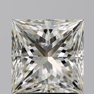 1.51 Carat Princess I SI2 - EX GIA Natural Diamond