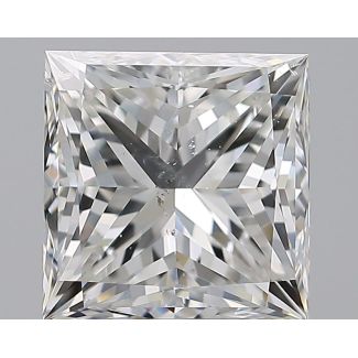 2.5 Carat Princess G SI2 - EX GIA Natural Diamond