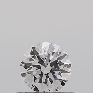 0.34 Carat Round F VS2 EX GIA Natural Diamond