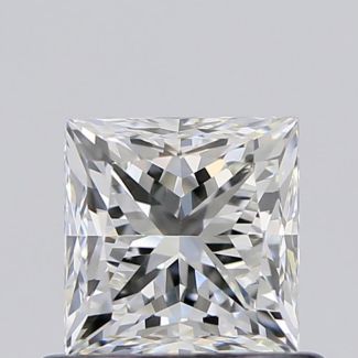 0.70 Carat Princess I VVS2 - EX VG GIA Natural Diamond