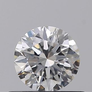 0.40 Carat Round E VS2 EX GIA Natural Diamond