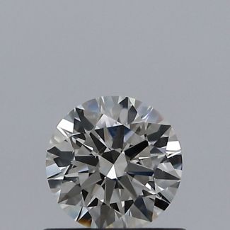 0.50 Carat Round I SI1 EX GIA Natural Diamond