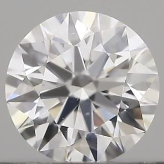 0.27 Carat Round D VS1 EX GIA Natural Diamond