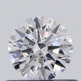 0.45 Carat Round D SI1 VG GIA Natural Diamond