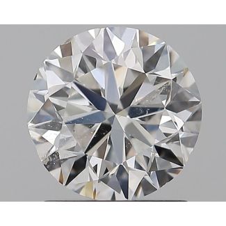 1.5 Carat Round F SI2 VG EX GIA Natural Diamond