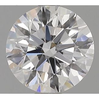 0.8 Carat Round D SI1 EX GIA Natural Diamond