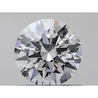 0.5 Carat Round D VVS1 EX GIA Natural Diamond