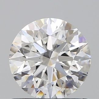 0.9 Carat Round F VS2 EX GIA Natural Diamond