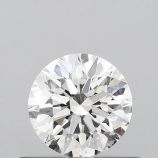 0.5 Carat Round F SI2 EX GIA Natural Diamond