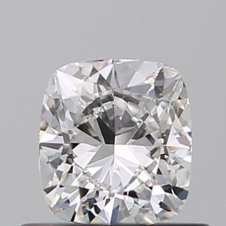 0.50 Carat Cushion D VS1 - VG GIA Natural Diamond