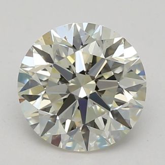 0.70 Carat Round K SI1 VG EX GIA Natural Diamond