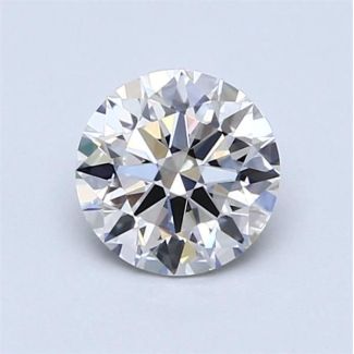 0.82 Carat Round H VVS1 EX GIA Natural Diamond