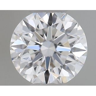 0.21 Carat Round D VVS1 EX VG GIA Natural Diamond